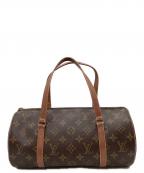 LOUIS VUITTONルイ ヴィトン）の古着「LOUIS VUITTON　モノグラム　パピヨンGM　ハンドバッグ」｜ブラウン