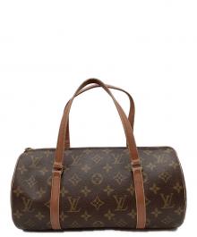 LOUIS VUITTON（ルイ ヴィトン）の古着「LOUIS VUITTON　モノグラム　パピヨンGM　ハンドバッグ」｜ブラウン