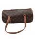 LOUIS VUITTON (ルイ ヴィトン) LOUIS VUITTON　モノグラム　パピヨンGM　ハンドバッグ ブラウン：43000円