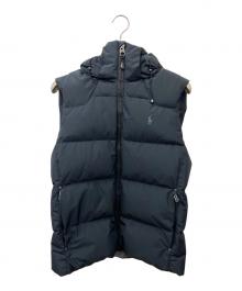 POLO RALPH LAUREN（ポロ・ラルフローレン）の古着「ダウンベスト」｜ネイビー