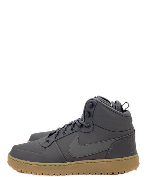 NIKE（ナイキ）NIKE (ナイキ) NIKE　Court Borough Mid Winter　ハイカットスニーカー グレー サイズ:28ｃｍの古着・服飾アイテム