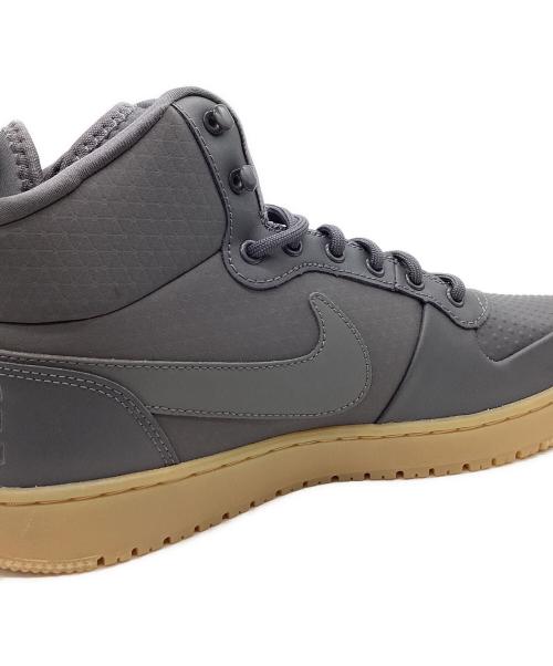 NIKE（ナイキ）NIKE (ナイキ) NIKE　Court Borough Mid Winter　ハイカットスニーカー グレー サイズ:28ｃｍの古着・服飾アイテム