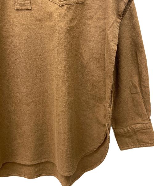 RRL（ダブルアールエル）RRL (ダブルアールエル) プルオーバーシャツ ブラウン サイズ:Lの古着・服飾アイテム