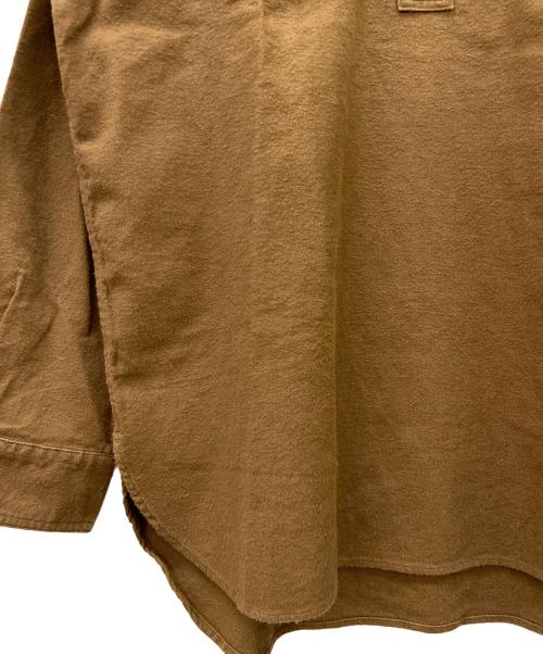 RRL（ダブルアールエル）RRL (ダブルアールエル) プルオーバーシャツ ブラウン サイズ:Lの古着・服飾アイテム