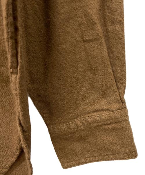 RRL（ダブルアールエル）RRL (ダブルアールエル) プルオーバーシャツ ブラウン サイズ:Lの古着・服飾アイテム