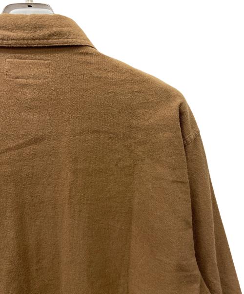 RRL（ダブルアールエル）RRL (ダブルアールエル) プルオーバーシャツ ブラウン サイズ:Lの古着・服飾アイテム