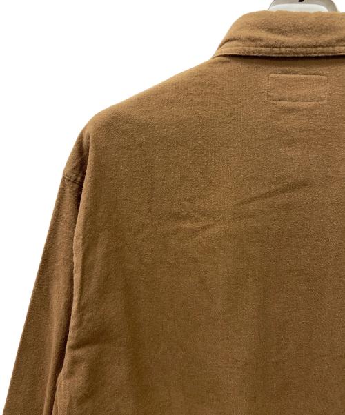 RRL（ダブルアールエル）RRL (ダブルアールエル) プルオーバーシャツ ブラウン サイズ:Lの古着・服飾アイテム