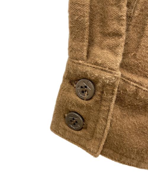 RRL（ダブルアールエル）RRL (ダブルアールエル) プルオーバーシャツ ブラウン サイズ:Lの古着・服飾アイテム