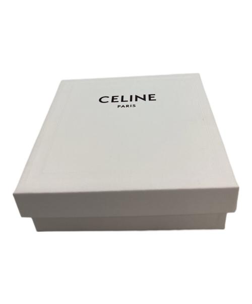 CELINE（セリーヌ）CELINE (セリーヌ) CELINE　SCRUNCHY ENGLISH EMBROIDERY　シュシュ ネイビー×ゴールドの古着・服飾アイテム