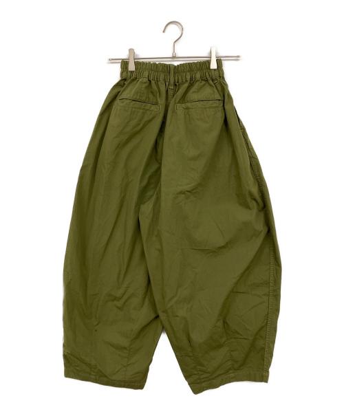 HARVESTY（ハーベスティー）HARVESTY (ハーベスティー) ウェザークロスサーカスパンツ オリーブ サイズ:SIZE1の古着・服飾アイテム