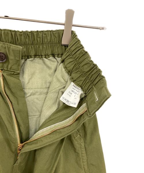 HARVESTY（ハーベスティー）HARVESTY (ハーベスティー) ウェザークロスサーカスパンツ オリーブ サイズ:SIZE1の古着・服飾アイテム