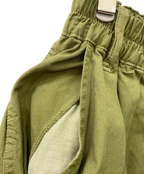 HARVESTY（ハーベスティー）HARVESTY (ハーベスティー) ウェザークロスサーカスパンツ オリーブ サイズ:SIZE1の古着・服飾アイテム