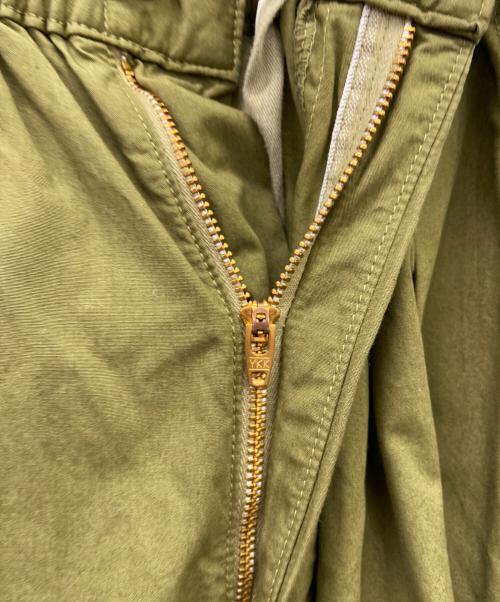 HARVESTY（ハーベスティー）HARVESTY (ハーベスティー) ウェザークロスサーカスパンツ オリーブ サイズ:SIZE1の古着・服飾アイテム