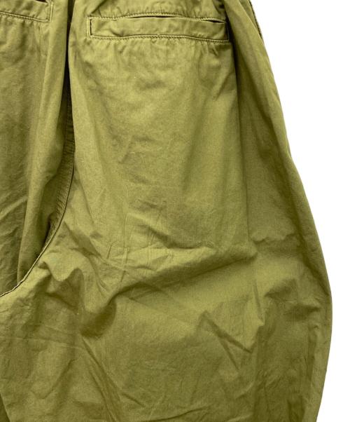 HARVESTY（ハーベスティー）HARVESTY (ハーベスティー) ウェザークロスサーカスパンツ オリーブ サイズ:SIZE1の古着・服飾アイテム