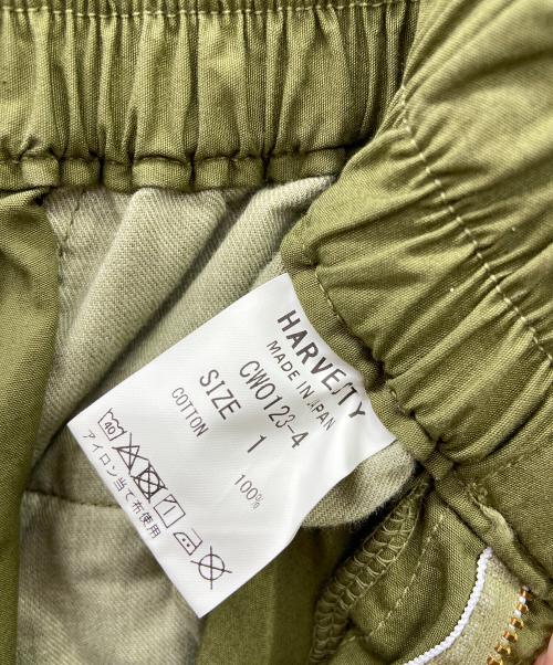 HARVESTY（ハーベスティー）HARVESTY (ハーベスティー) ウェザークロスサーカスパンツ オリーブ サイズ:SIZE1の古着・服飾アイテム