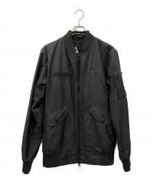 BURTON×UNDEFEATED×ALPHA INDUSTRIES（バートン×アンディフィーテッド×アルファインダストリーズ）の古着「ALPHA INDUSTRIES　BURTON　UAB MA-1 Flight Jacket」｜オリーブ
