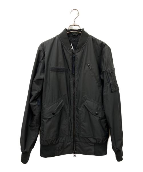 BURTON（バートン）BURTON UNDEFEATED (アンディフィーテッド) ALPHA INDUSTRIES (アルファインダストリーズ) ALPHA INDUSTRIES　BURTON　UAB MA-1 Flight Jacket オリーブ サイズ:Sの古着・服飾アイテム