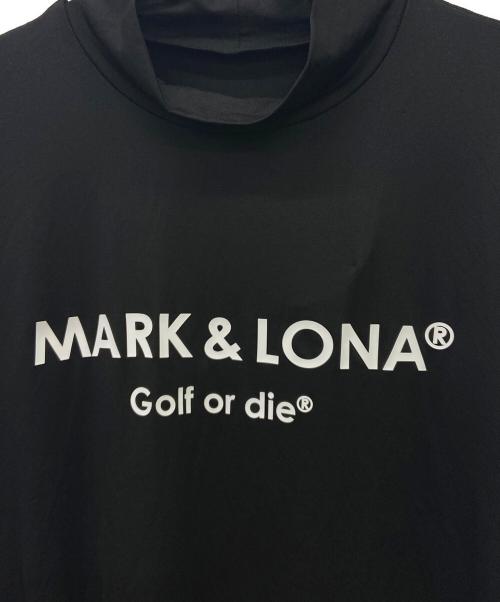 MARK&LONA（マークアンドロナ）MARK&LONA (マークアンドロナ) MARK&LONA　ゴルフウェア(トップス) ブラック サイズ:Mの古着・服飾アイテム