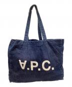 A.P.C.アーペーセー）の古着「A.P.C.　トートバッグ」｜インディゴ