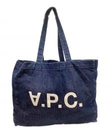A.P.C.（アーペーセー）の古着「A.P.C.　トートバッグ」｜インディゴ