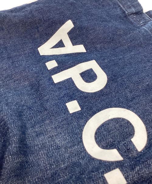 A.P.C.（アーペーセー）A.P.C. (アーペーセー) A.P.C.　トートバッグ インディゴの古着・服飾アイテム