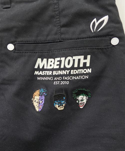 MASTER BUNNY EDITION（マスターバニーエディション）MASTER BUNNY EDITION (マスターバニーエディション) BATMAN (バットマン) ゴルフウェア(パンツ) ブラック サイズ:4の古着・服飾アイテム