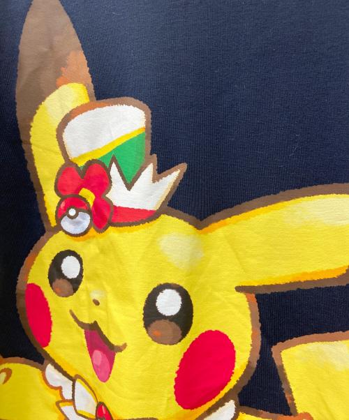 POKEPARK KANTO（ポケパークカントー）POKEPARK KANTO (ポケパークカントー) 半袖カットソー ネイビー×ブラウン サイズ:3XLの古着・服飾アイテム