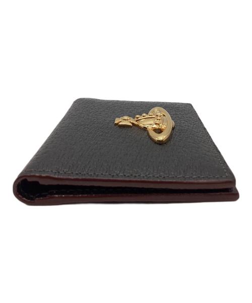 Vivienne Westwood（ヴィヴィアンウエストウッド）Vivienne Westwood (ヴィヴィアンウエストウッド) Vivienne Westwood　パスケース ブラック×ゴールドの古着・服飾アイテム