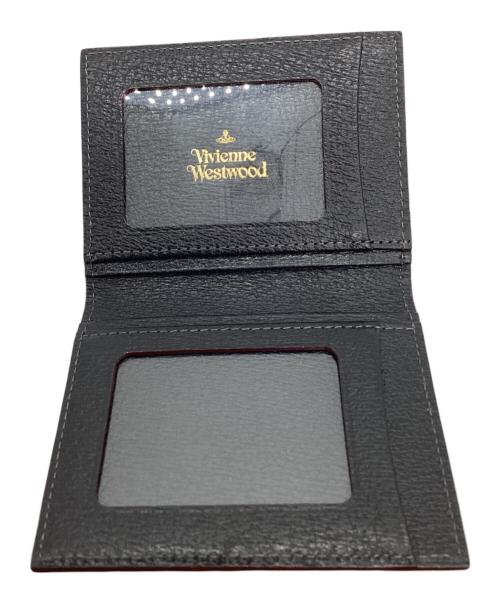 Vivienne Westwood（ヴィヴィアンウエストウッド）Vivienne Westwood (ヴィヴィアンウエストウッド) Vivienne Westwood　パスケース ブラック×ゴールドの古着・服飾アイテム