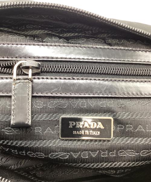 PRADA（プラダ）PRADA (プラダ) PRADA　ミニボストンバッグ ブラックの古着・服飾アイテム
