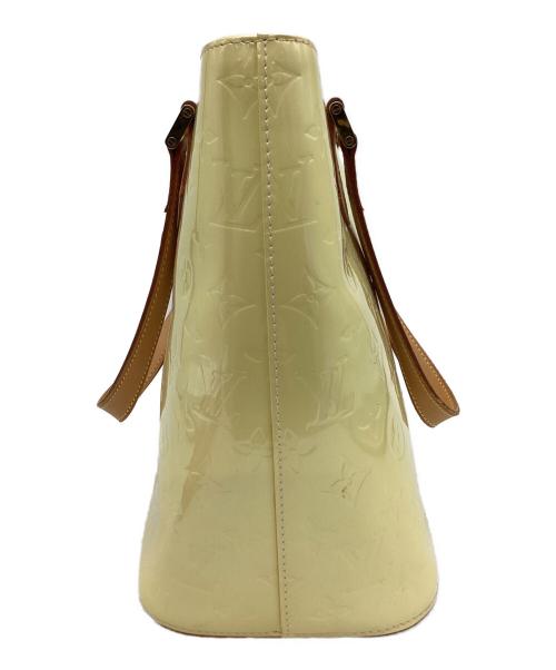 LOUIS VUITTON（ルイ ヴィトン）LOUIS VUITTON (ルイ ヴィトン) LOUIS VUITTON　ヴェルニ　ヒューストン　ハンドバッグ イエローの古着・服飾アイテム