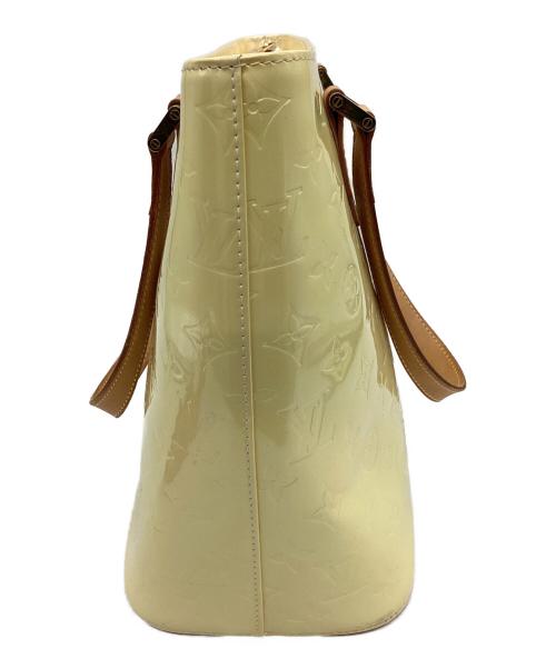 LOUIS VUITTON（ルイ ヴィトン）LOUIS VUITTON (ルイ ヴィトン) LOUIS VUITTON　ヴェルニ　ヒューストン　ハンドバッグ イエローの古着・服飾アイテム