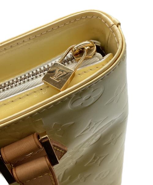 LOUIS VUITTON（ルイ ヴィトン）LOUIS VUITTON (ルイ ヴィトン) LOUIS VUITTON　ヴェルニ　ヒューストン　ハンドバッグ イエローの古着・服飾アイテム