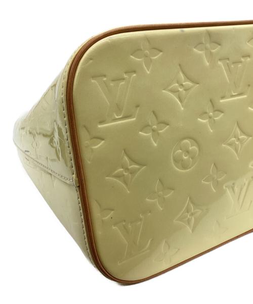 LOUIS VUITTON（ルイ ヴィトン）LOUIS VUITTON (ルイ ヴィトン) LOUIS VUITTON　ヴェルニ　ヒューストン　ハンドバッグ イエローの古着・服飾アイテム