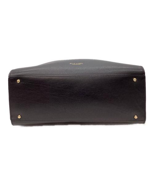 BLUE LABEL CRESTBRIDGE（ブルーレーベルクレストブリッジ）BLUE LABEL CRESTBRIDGE (ブルーレーベルクレストブリッジ) BLUE LABEL CRESTBRIDGE　2WAYバッグ ブラック×ベージュの古着・服飾アイテム