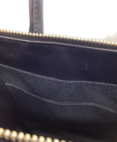 BLUE LABEL CRESTBRIDGE（ブルーレーベルクレストブリッジ）BLUE LABEL CRESTBRIDGE (ブルーレーベルクレストブリッジ) BLUE LABEL CRESTBRIDGE　2WAYバッグ ブラック×ベージュの古着・服飾アイテム