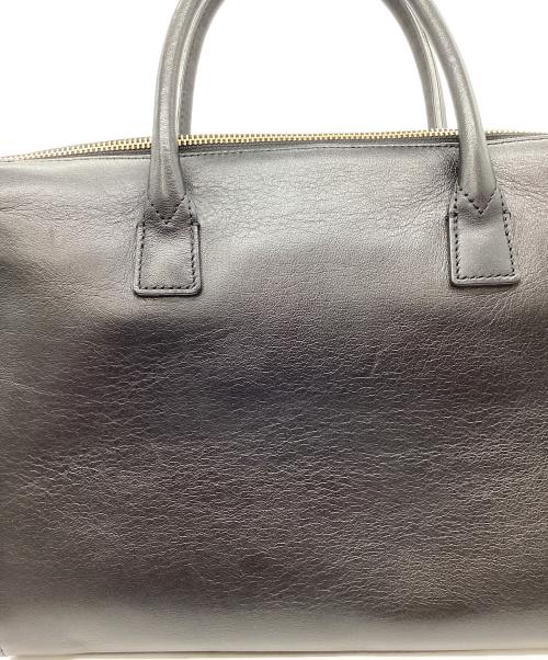 BLUE LABEL CRESTBRIDGE（ブルーレーベルクレストブリッジ）BLUE LABEL CRESTBRIDGE (ブルーレーベルクレストブリッジ) BLUE LABEL CRESTBRIDGE　2WAYバッグ ブラック×ベージュの古着・服飾アイテム