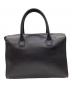 BLUE LABEL CRESTBRIDGE (ブルーレーベルクレストブリッジ) BLUE LABEL CRESTBRIDGE　2WAYバッグ ブラック×ベージュ：14000円