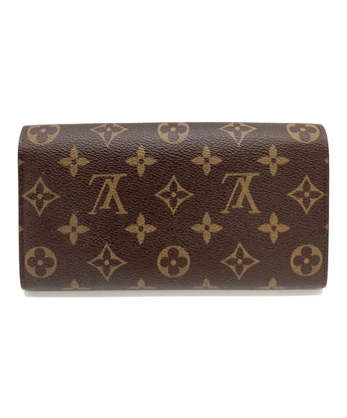 LOUIS VUITTON（ルイ ヴィトン）LOUIS VUITTON (ルイ ヴィトン) LOUIS VUITTON　モノグラム　ポルトフォイユ・サラ　長財布 ブラウンの古着・服飾アイテム