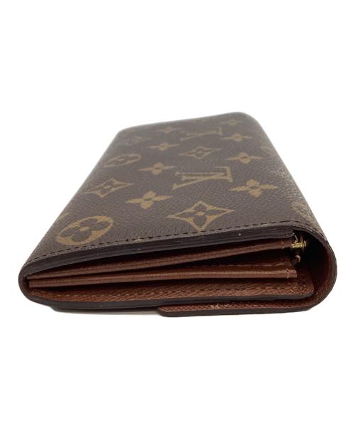 LOUIS VUITTON（ルイ ヴィトン）LOUIS VUITTON (ルイ ヴィトン) LOUIS VUITTON　モノグラム　ポルトフォイユ・サラ　長財布 ブラウンの古着・服飾アイテム