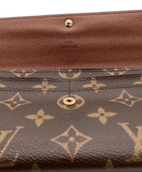LOUIS VUITTON（ルイ ヴィトン）LOUIS VUITTON (ルイ ヴィトン) LOUIS VUITTON　モノグラム　ポルトフォイユ・サラ　長財布 ブラウンの古着・服飾アイテム