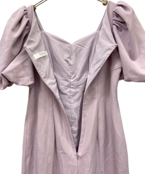 HER LIP TO（ハーリップトゥ）Her lip to (ハーリップトゥ) 半袖ワンピース ピンク サイズ:M 未使用品の古着・服飾アイテム