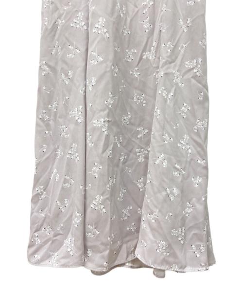 HER LIP TO（ハーリップトゥ）Her lip to (ハーリップトゥ) 半袖ワンピース パープル サイズ:M 未使用品の古着・服飾アイテム