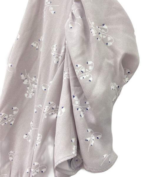 HER LIP TO（ハーリップトゥ）Her lip to (ハーリップトゥ) 半袖ワンピース パープル サイズ:M 未使用品の古着・服飾アイテム