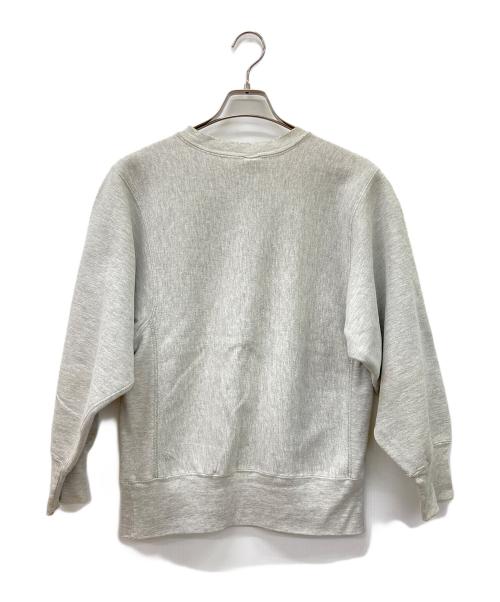Champion REVERSE WEAVE（チャンピオン リバース ウィーブ）Champion REVERSE WEAVE (チャンピオン リバース ウィーブ) スウェット グレー×レッド サイズ:Mの古着・服飾アイテム