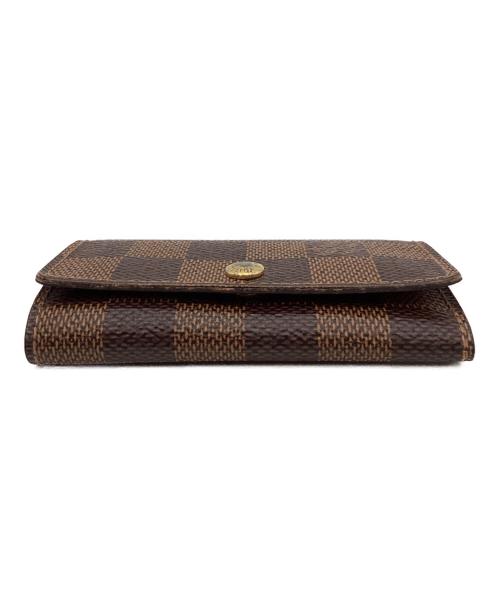 LOUIS VUITTON（ルイ ヴィトン）LOUIS VUITTON (ルイ ヴィトン) LOUIS VUITTON　ダミエ　ミュルティクレ4　キーケース ブラウンの古着・服飾アイテム