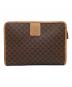 CELINE（セリーヌ）の古着「クラッチバッグ」｜ブラウン