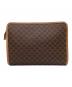 CELINE (セリーヌ) クラッチバッグ ブラウン：10000円
