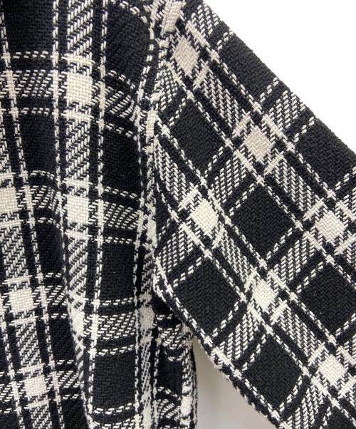 The Duffer of ST.George（ザ ダファーオブセントジョージ）The DUFFER of ST.GEORGE (ザ ダファーオブセントジョージ) PULLOVER HOODIE SHIRTS ホワイト×ブラック サイズ:XLの古着・服飾アイテム