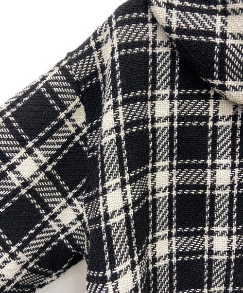 The Duffer of ST.George（ザ ダファーオブセントジョージ）The DUFFER of ST.GEORGE (ザ ダファーオブセントジョージ) PULLOVER HOODIE SHIRTS ホワイト×ブラック サイズ:XLの古着・服飾アイテム